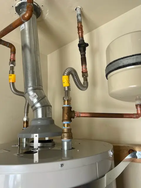 Water heater installation and plumbing repair in Wickford